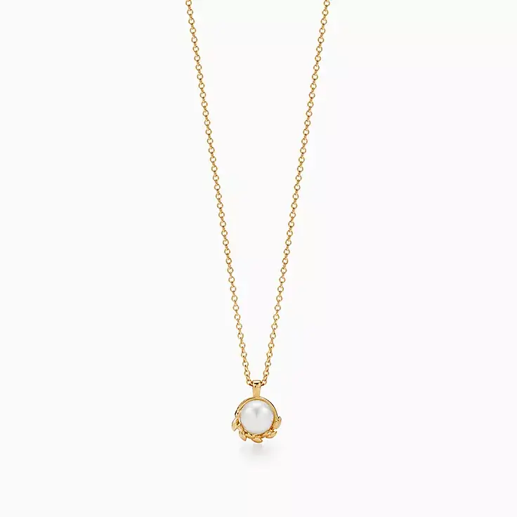 paloma-picassoolive-leaf-pendant-67544293_999315_ED (1) گردنبند طلا زنانه مدل فلورا - Image 1